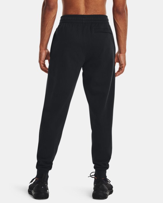 Pantalon de jogging UA Rival Fleece pour homme, Black, pdpMainDesktop image number 1
